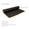 Mytee Products 20 ftx27 in Black Neoprene Floor Runner w/ Non Skid Bottom & Slip-Proof Surface NFR-BLK - alternate 3