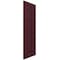 Ekena Millwork True Fit PVC San Juan Capistrano Mission Style Fixed Mount Shutters, Wine Red, 18W x 39H, PR TFP001SJ18X039WR - alternate 4