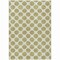 Homeroots 3' X 5' Sage And Ivory Polka Dot Washable Indoor Outdoor Area Rug 614863 - alternate 3