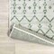 Jonathan Y Ourika Moroccan Geometric Textured Weave Green/Ivory 2 ft. x 10 ft. Indoor/Outdoor Runner Rug SMB108R-210 - alternate 4