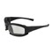 Bouton Optical Full Frame Safety Glasses w/Black Frame, Rubber Foam Padding, Clear Lens and Anti-Scratch / Anti-Fog 250-CE-10090 - alternate 2