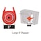 Korky Toilet Flapper, Specifications: 3 in, Rubber, Red, For: Large 3 in Flush Valves and Toilets 3060CM - alternate 4
