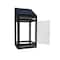 Techko Solar Wall Lantern Model Clear Panel STL-205-1 - alternate 2