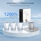 Mizudo 800 GPD, 9-Stage Reverse Osmosis Filtration System, 3:1 Pure to Drain, Smart LED Faucet WP800A0G - alternate 3