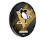 Holland Bar Stool Co Pittsburgh Penguins 13" Solid Wood Sign WSgnPBlkPitPen - alternate 1