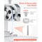 Vevor 2200W Commercial Electric Meat Bandsaw Stainless Steel Bone Sawing Machine YF-400A - alternate 3