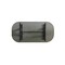Homeroots 86" Charcoal Wood Trestle Base Oval Dining Table 631269 - alternate 4