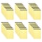 Roaring Spring Case of Canary Legal Pads, 8.5"x11.75", 50 sheets of Paper/Pad, stapled and taped, Micro-Perforated, PK36 74764cs - alternate 1