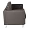 Office Star Products Pacific Love Seat, Graphite PAC52-R111 - alternate 2