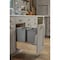 Rev-A-Shelf Maple Wood; Steel; Plastic, Natural Maple, 14.25 in W, 19.25 in H, 21.75 in D 4WCBM-18DM-2 - alternate 2