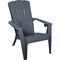Gracious Living Flat Gray Deluxe Contour Adirondack Chair 11806-20 - alternate 4