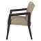 Office Star Products Espresso Finish Visitor's Chair with Castillo Cream Memory Foam Seat WD588-K004 - alternate 4