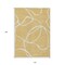 Homeroots 10' X 14' Gold And Ivory Abstract Washable Indoor Outdoor Area Rug 597480 - alternate 3