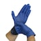 Safety Zone Nitrile PFBlue Exam Glove, Medium, PK100 GNPR-MD-1A - alternate 2