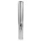 Homeroots 48" Silver Cylinder Aluminum Floor Vase 354651 - alternate 1