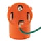 Ac Works Plug Adapter, 10-30R, 14-30P, 10-30P, 14-30P, 0 ft., Orange AD14301030 - alternate 2