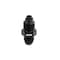 Hps Performance -6 AN to M18 x 1.5 Male to Metric Thread Male O-Ring Tip Adapter, Aluminum, Black AN816-06-M1815INV - alternate 1