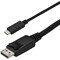 Startech.Com 9.8ft USB C to DisplayPort 1.2 Cable 4K CDP2DPMM3MB - alternate 1