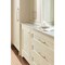 Amerock Cyprus 5-1/16 inch (128mm) Center-to-Center Golden Champagne Cabinet Pull, 25PK 25VMP9362BBZ - alternate 2