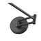 Z-Lite Breton Matte Black 1 Light Wall Sconce 3048S-MB - alternate 2