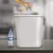 Acrimet Wastebasket, Deskside Bin, 6.75 Gallon/ 27 Quart/ 24 Liter (Plastic) (White Color), 4PK 577.5 - alternate 4
