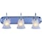Boston Harbor Vanity Light Fixture, 60 W, 3-Lamp, A19 or CFL Lamp, Steel Fixture, Chrome Fixture RF-V-028-CH - alternate 1
