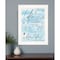 Homeroots Life is Like 2 White Framed Print Wall Art 407599 - alternate 2
