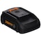 Worx 40V Cordless 24in Hedge Trimmer with Rotating Handle, includes Batteries 2x20V & Dual Charger WG284.1 - alternate 2