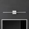 Jonathan Y Makena 28" Modern Minimalist Dimmable Integrated LED Metal Wall Sconce, White JYL7022G - alternate 3