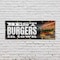 Signmission The Best Burgers In Town, 48 Inch x 120 Inch, Vinyl Banner B-120-30887 - alternate 2
