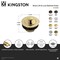 Kingston Brass 1-1/2-Inch Brass Lift & Lock Bathtub Drain, Brushed Brass DLT2087 - alternate 2