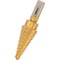 Neiko Titanium Step Drill Bit, High-Speed Alloy-Steel Bit, 9 Step Sizes from 1/4 Inch to 3/4 Inch 10184A - alternate 2