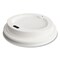 Perk Plastic Hot Cup Lids, Fits 8 oz Cups, White, PK50, 50PK PK45593 - alternate 2