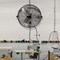 Edendirect 24 in.3 Speed High Velocity Commercial Black Indoor Wall Mount Fan 4800 CFM 3 Blades ZR-HIFANXWALLMOUNT24X2 - alternate 5