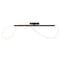 Jonathan Y Alessio 33" Contemporary Minimalist 360 Adjustable Silicone Neon Rope Dimmable Linear Integrated LED JYL7137B - alternate 5