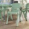 Flash Furniture Plastic Stacking School Chairs with 12 in Seat Height in Sage, 2PK 2-YU-YCX-001-SAGE-GG - alternate 2