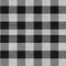 Homeroots 10' X 14' Black Gray And Ivory Plaid Washable Indoor Outdoor Area Rug 595468 - alternate 3