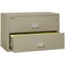 Fireking 2 Drawer, 1 Hr Fire & Impact Rated, 44" Wide Lateral Pewter 2-4422-CPE - alternate 2