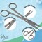 A2Z Scilab Lab Scissors 5.5 inches Sharp/Sharp Straight Blades, Stainless Steel A2Z-ZR-104S - alternate 5