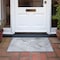 Homeroots 2' X 3' Gray Abstract Washable Non Skid Indoor Outdoor Area Rug 559370 - alternate 2