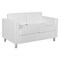 Office Star Products Pacific Love Seat, Snow PAC52-R101 - alternate 1
