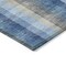 Homeroots 3' X 5' Denim Blue Sky Blue And Beige Plaid Washable Indoor Outdoor Area Rug 613963 - alternate 4