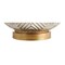 Jonathan Y Highland 30.75" Gourd Glass LED Table Lamp, Mercury Silver/Gold JYL6206A - alternate 2
