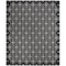 Homeroots 6' X 9' Black And Ivory Geometric Indoor Outdoor Area Rug 572904 - alternate 1