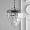 Jonathan Y Wyatt 12" 2-Light Crystal LED Chandelier, Polished Nickel/Clear JYL9006A - alternate 4