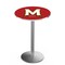 Holland Bar Stool Co 36" Stainless Steel Maryland Pub Table, 36" dia. Top L214S3636Mrylnd - alternate 1