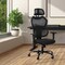 Office Star Products Ventilated Seating Ventilated Seating Office Chair, Black Mesh EM14622HR-3 - alternate 2
