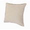 Homeroots Set of Two 20" Beige Cotton Throw Pillows, 2PK 588359 - alternate 1