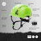 Ge Safety Helmet, Vented, Green GH400GN - alternate 2
