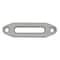Lockjaw 4.88in Wide Aluminum Fairlead for Synthetic Winch Lines, Silver 28-0488s - alternate 1